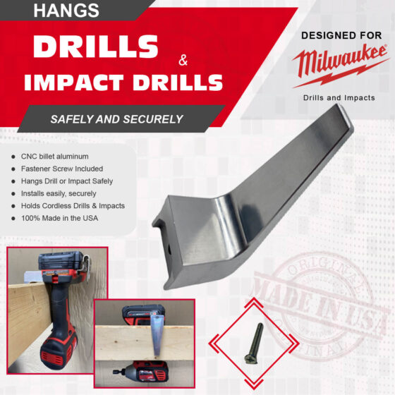 Milwaukee Drill and Impact Clip