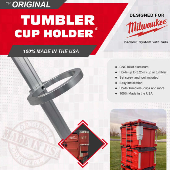 Milwaukee Packout Cup Holder