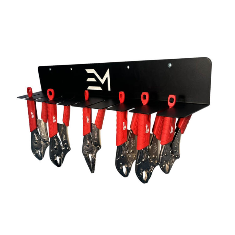 Milwaukee Torque Lock Vise Grips Organizer Shelf